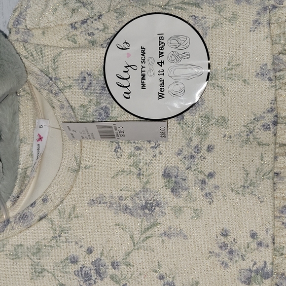 NWT | 2 Piece Dress & Scarf Set | Size 5 - Picture 6 of 9